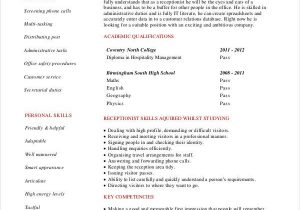 Sample Resume for Entry Level Hospital Job 5 Medical Receptionist Resume Templates Pdf Doc