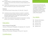 Sample Resume for Entry Level Physical therapist assistant Physical therapist Resume Examples In 2022 – Resumebuilder.com