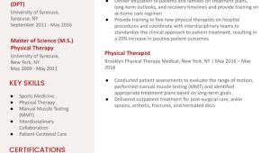 Sample Resume for Entry Level Physical therapist assistant Physical therapist Resume Examples In 2022 – Resumebuilder.com