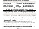 Sample Resume for Entry Level Product Engineer Product Manager Resume Sample Monster.com