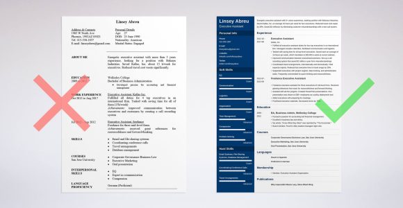 Sample Resume for Executive assistant In India Executive assistant Resume Sample [lancarrezekiqskills & Objective]