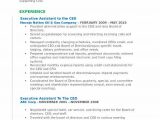 Sample Resume for Executive assistant to President Executive assistant to the Ceo Resume Samples