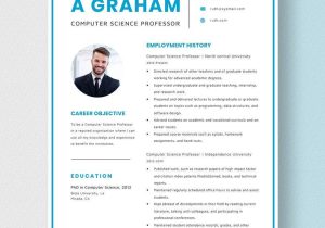 Sample Resume for Experienced assistant Professor In Computer Science Computer Science Professor Resume Template – Word, Apple Pages