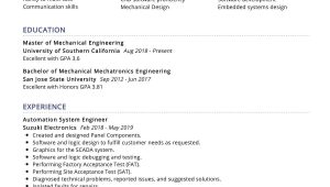 Sample Resume for Experienced Automation Engineer Automation System Engineer Resume Sample 2022 Writing Tips …
