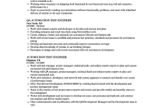 Sample Resume for Experienced Automation Test Engineer Automation Test Engineer Resume Samples