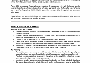 Sample Resume for Experienced Chartered Accountant Experienced Chartered Accountant Resume How to Draft An