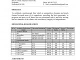 Sample Resume for Experienced Chartered Accountant Experienced Chartered Accountant Resume Pdf format