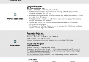 Sample Resume for Experienced Devops Engineer Devops Engineer Resume Sample