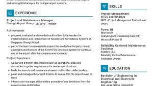 Sample Resume for Experienced Electrical Maintenance Manager Maintenance Manager Cv Sample 2022 Writing Tips – Resumekraft