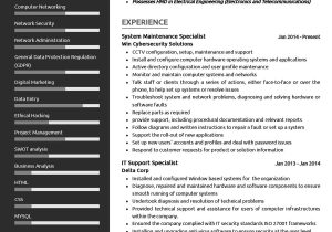 Sample Resume for Experienced Electrical Maintenance Manager Systems Maintenance Specialist Cv Sample 2022 Writing Tips …