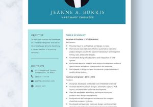 Sample Resume for Experienced Embedded Hardware Engineer Hardware Engineer Resume Template – Word, Apple Pages Template.net