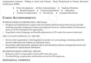 Sample Resume for Experienced Hr Executive 25 Free Executive Resume Templates Pdf Doc