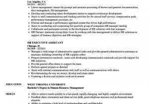 Sample Resume for Experienced Hr Executive Mba Hr Professional Resume Best Resume Ideas
