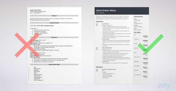 Sample Resume for Experienced Java Developer Usa Java Developer Resume Sample (mid-level to Senior)
