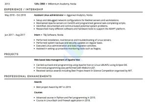 Sample Resume for Experienced Linux System Administrator Sample Resume Of Linux Administrator with Template & Writing Guide …