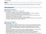 Sample Resume for Experienced Mainframe Developer Mainframe Developer Resume Samples