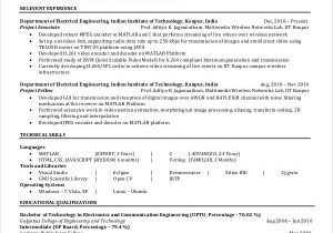 Sample Resume for Experienced Mechanical Engineer Free Download 10 Mechanical Engineering Resume Templates Pdf Doc