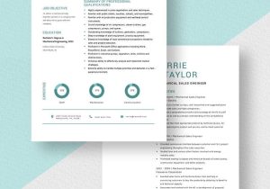 Sample Resume for Experienced Mechanical Sales Engineer Free Free Mechanical Sales Engineer Resume Template – Word, Apple …