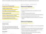 Sample Resume for Experienced Power Electronics Engineer Electrical Engineer Resume Example with Content Sample Craftmycv