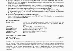Sample Resume for Experienced Qa Tester Free 57 Qa Tester Resume Example
