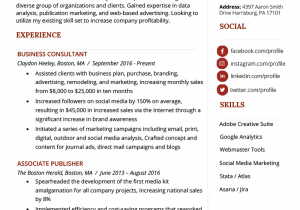 Sample Resume for Experienced Sales and Marketing Professional Marketing Resume Sample & Writing Tips