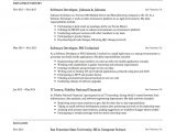 Sample Resume for Experienced software Developer Guide software Developer Resume [ 12 Samples]