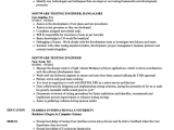 Sample Resume for Experienced software Test Engineer software Testing Engineer Resume Samples