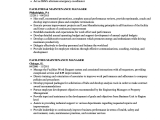 Sample Resume for Facility Maintenance Manager Facilities Maintenance Manager Resume Samples