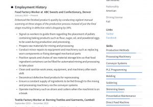 Sample Resume for Factory Worker Philippines Resume Samples for Factory Worker Applicant In the Philippines