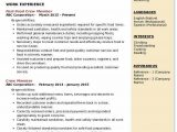 Sample Resume for Fast Food Crew without Experience Crew Member Resume Samples