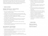 Sample Resume for Fast Food Worker Professional Resume Examples Our Most Popular Resumes In