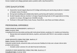 Sample Resume for Financial Management Fresh Graduate College Graduate Finance Resume Example