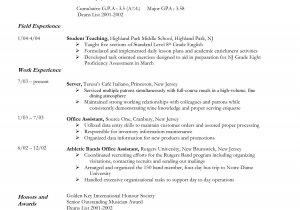 Sample Resume for Fine Dining Server Fine Dining Server Resume Resume Template Sample