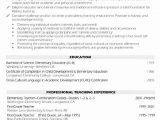 Sample Resume for First Time Teacher Applicant √ 20 First Time Teacher Resume In 2020