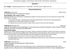 Sample Resume for First Year College Student College Student Resume Example Sample – Best Job Resume Job …