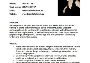 Sample Resume for Freelance Content Writer 8 Sample Freelance Resume Templates In Pdf