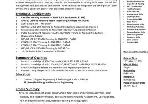 Sample Resume for Fresher Metallurgical Engineer Peshawar Board Ssc Exams Irrelevant Teachers assigned Paper Qa Qc …