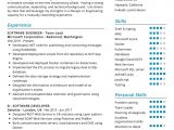 Sample Resume for Freshers Engineers Computer Science Pdf software Engineer Resume Example Cv Sample [2020] – Resumekraft