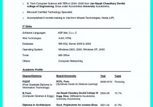 Sample Resume for Freshers Engineers Computer Science Resume Samples for Computer Science Graduates – Good Resume Examples