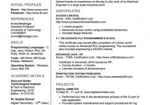 Sample Resume for Freshers Looking for the First Job Pdf Sample Resume for Freshers Looking for the First Job