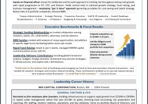 Sample Resume for Fund Of Fund Investor Cfo Resume Sample, Private Equity Cfo Sample Resume, Cfo Sample
