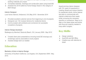 Sample Resume for Furniture Store Design Consultant Interior Design Resume Examples In 2022 – Resumebuilder.com