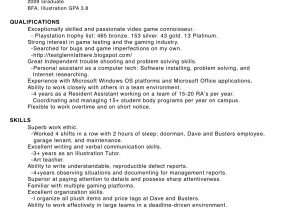 Sample Resume for Game Tester Fresher Game Tester Resume Sample October 2021