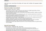 Sample Resume for General Ledger Accountant General Ledger Accountant Resume Samples