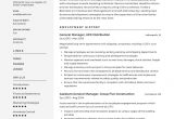 Sample Resume for General Manager Position General Manager Resume & Writing Guide  12 Resume Examples Pdf