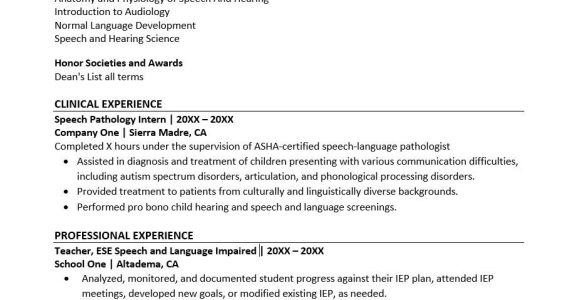 Sample Resume for Grad School Applicaiton Grad School Resume Monster.com