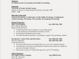Sample Resume for Graduate School Education Example Of Resumes for Graduate School – Derel