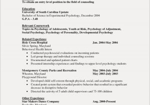 Sample Resume for Graduate School Education Example Of Resumes for Graduate School – Derel