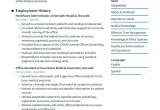 Sample Resume for Health Facility Driver Healthcare Resume Examples & Writing Tips 2022 (free Guide)