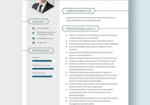 Sample Resume for Healthcare Data Analyst Free Free Health Data Analyst Resume Template – Word, Apple Pages …